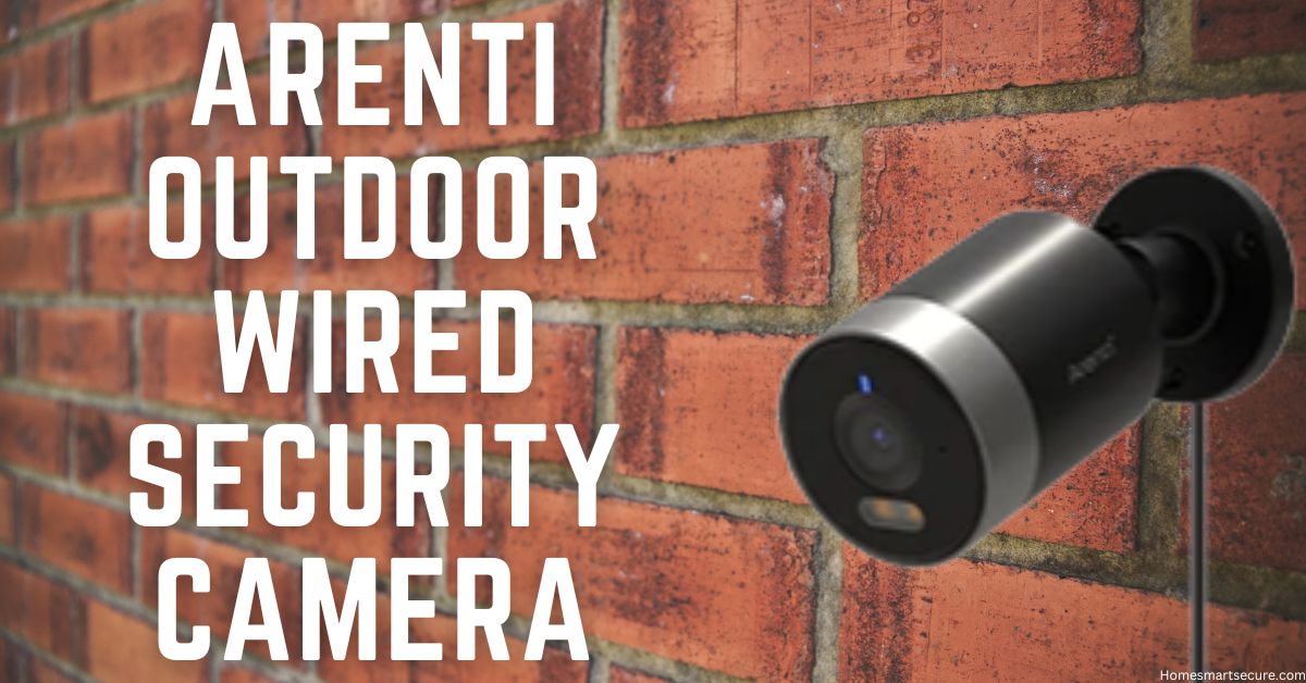 Arenti Outdoor Wired Security Camera