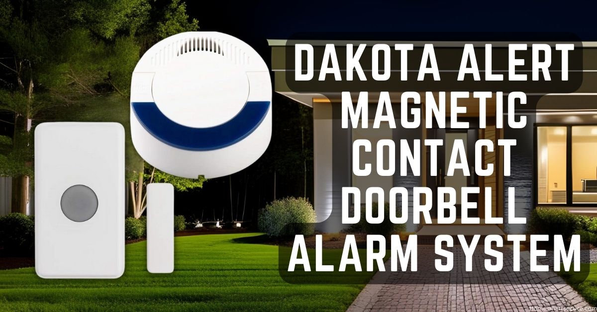 Dakota Alert Magnetic Contact Doorbell Alarm System