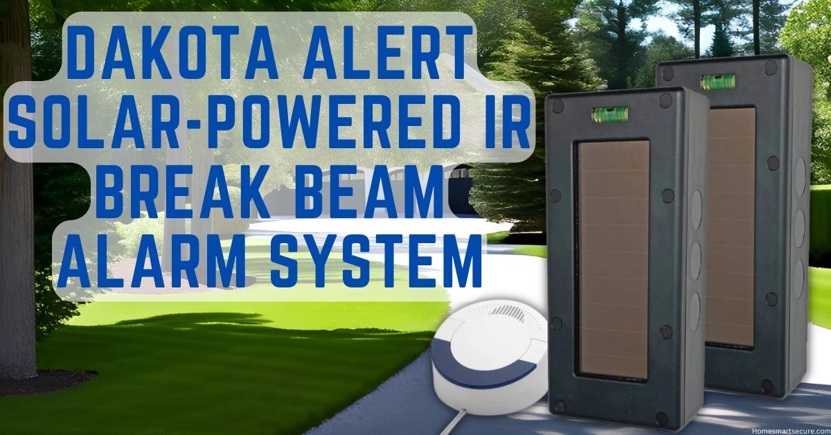 Dakota Alert Solar-Powered IR Break Beam Alarm System