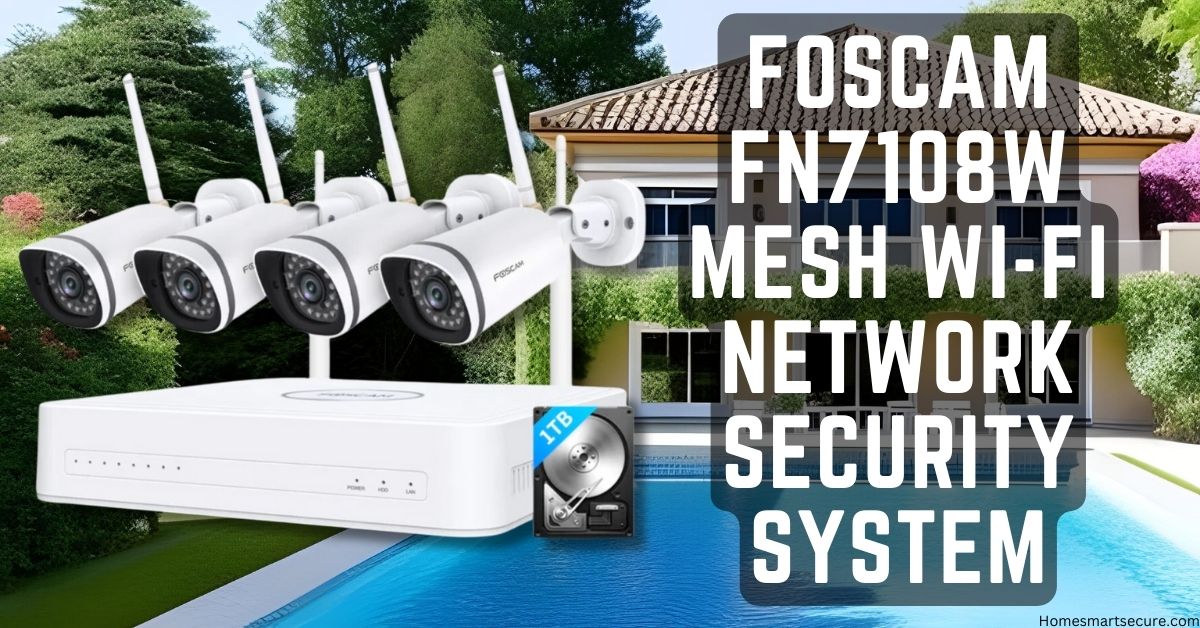 Foscam FN7108W Mesh Wi-Fi Network Security System